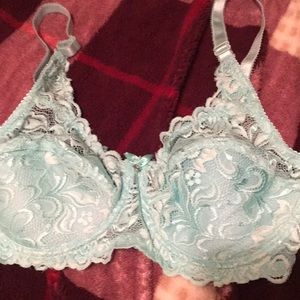 Light Blue Lace Bra